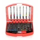 Набір біт з 56 предметів TORX, 1/4 - 25мм, 75мм TAGRED TA1206