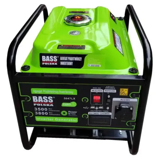 Купити Інверторний генератор Bass Polska 5047LX. Офіційний магазин Toolmaster Україна. Фірмовий інструмент та обладнання, офіційна гарантія