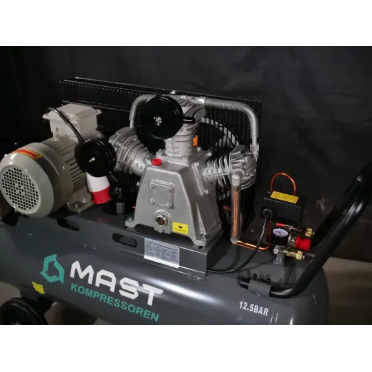Купити Поршневий компресор MAST TA65/100L 400V 12.5BAR. Офіційний магазин Toolmaster Україна. Фірмовий інструмент та обладнання, офіційна гарантія