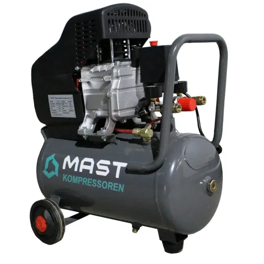 Купити Поршневий компресор MAST ZC-0.12/24L. Офіційний магазин Toolmaster Україна. Фірмовий інструмент та обладнання, офіційна гарантія