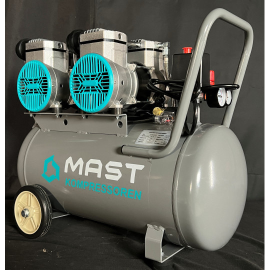 Купити Безмасляний поршневий компресор Mast MOF1680/2x1500-50L. Офіційний магазин Toolmaster Україна. Фірмовий інструмент та обладнання, офіційна гарантія