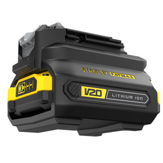Купити Адаптер перехідник для акумуляторної батареї V20 STANLEY FATMAX SFMCB100. Офіційний магазин Toolmaster Україна. Фірмовий інструмент та обладнання, офіційна гарантія