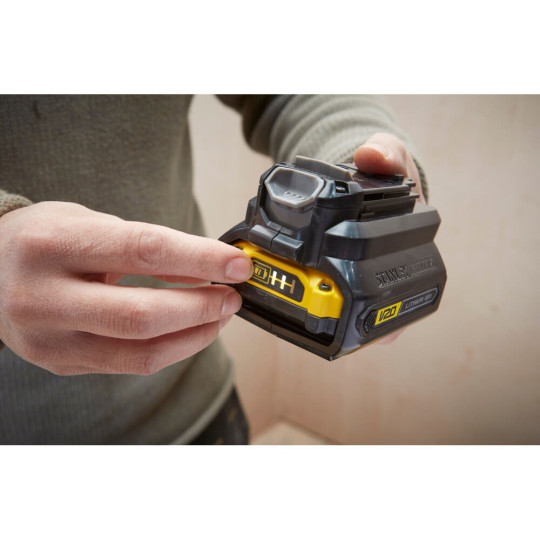 Купити Адаптер переходник для аккумуляторной батареи V20 STANLEY FATMAX SFMCB100. Официальный магазин Toolmaster Украина. Фирменный инструмент и оборудование, официальная гарантия