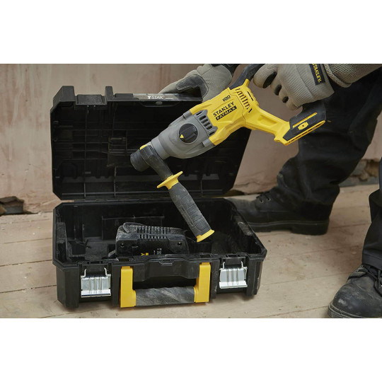 Купити Перфоратор акумуляторний безщітковий SDS PLUS STANLEY FATMAX SFMCH900M22. Офіційний магазин Toolmaster Україна. Фірмовий інструмент та обладнання, офіційна гарантія