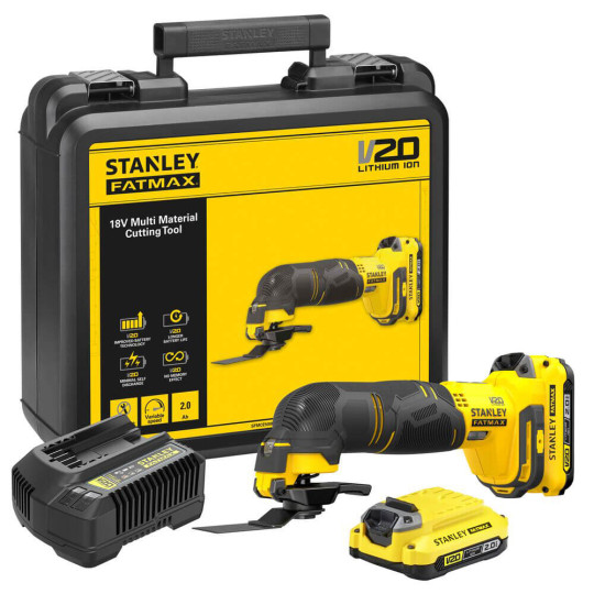 Купити Багатофункціональний інструмент акумуляторний STANLEY FATMAX SFMCE500D2K. Офіційний магазин Toolmaster Україна. Фірмовий інструмент та обладнання, офіційна гарантія