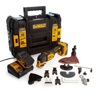 Купити Багатофункціональний інструмент акумуляторний безщітковий DeWALT DCS356P2. Офіційний магазин Toolmaster Україна. Фірмовий інструмент та обладнання, офіційна гарантія