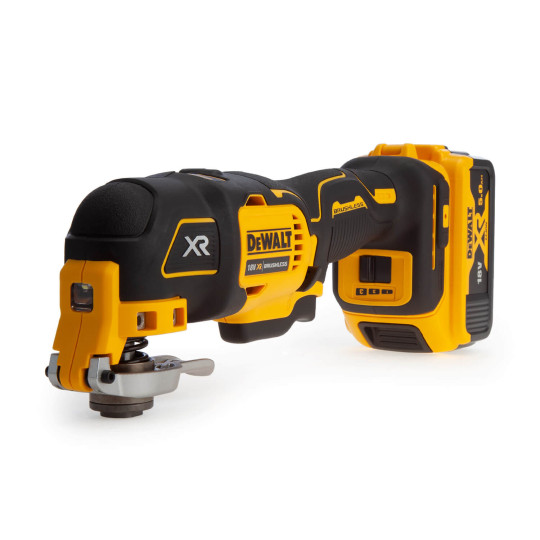 Купити Багатофункціональний інструмент акумуляторний безщітковий DeWALT DCS356P2. Офіційний магазин Toolmaster Україна. Фірмовий інструмент та обладнання, офіційна гарантія