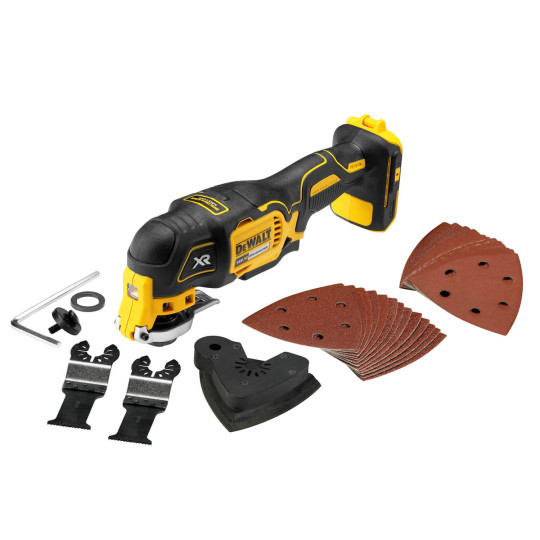Купити Багатофункціональний інструмент акумуляторний безщітковий DeWALT DCS356P2. Офіційний магазин Toolmaster Україна. Фірмовий інструмент та обладнання, офіційна гарантія