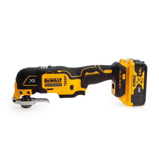 Купити Багатофункціональний інструмент акумуляторний безщітковий DeWALT DCS356P2. Офіційний магазин Toolmaster Україна. Фірмовий інструмент та обладнання, офіційна гарантія