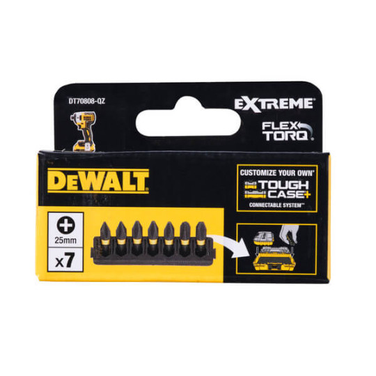 Купити Касета з бітами FlexTorq DeWALT DT70808. Офіційний магазин Toolmaster Україна. Фірмовий інструмент та обладнання, офіційна гарантія