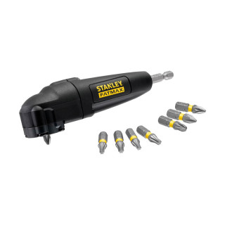 Купити Насадка кутова з набором біт STANLEY STA88582. Офіційний магазин Toolmaster Україна. Фірмовий інструмент та обладнання, офіційна гарантія