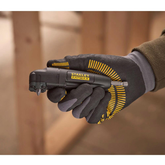Купити Насадка кутова з набором біт STANLEY STA88582. Офіційний магазин Toolmaster Україна. Фірмовий інструмент та обладнання, офіційна гарантія