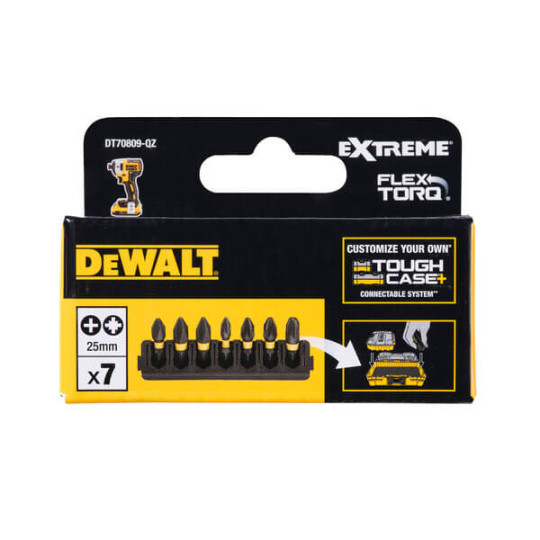 Купити Касета з бітами FlexTorq DeWALT DT70809. Офіційний магазин Toolmaster Україна. Фірмовий інструмент та обладнання, офіційна гарантія