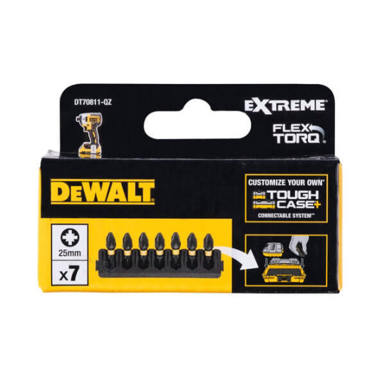 Купити Касета з бітами DeWALT DT70811. Офіційний магазин Toolmaster Україна. Фірмовий інструмент та обладнання, офіційна гарантія