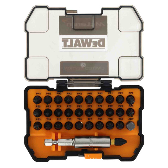Купити Набір біт DeWALT DT70901T. Офіційний магазин Toolmaster Україна. Фірмовий інструмент та обладнання, офіційна гарантія