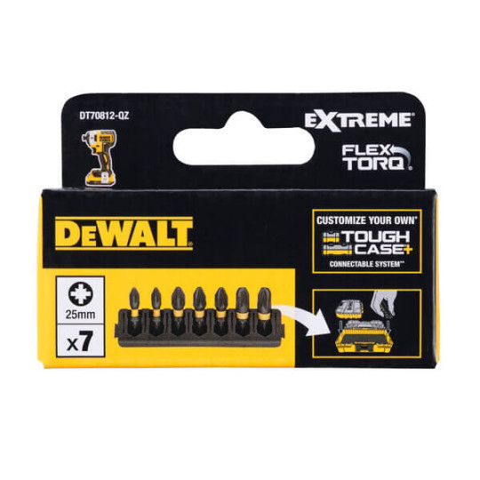 Купити Касета з бітами FlexTorq DeWALT DT70812. Офіційний магазин Toolmaster Україна. Фірмовий інструмент та обладнання, офіційна гарантія
