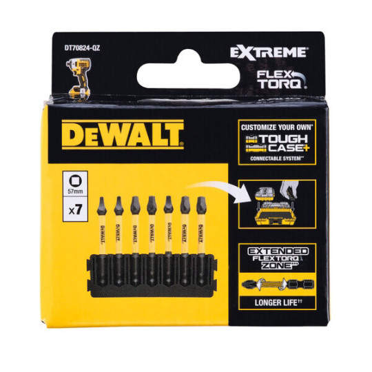 Купити Касета з бітами FlexTorq DeWALT DT70824. Офіційний магазин Toolmaster Україна. Фірмовий інструмент та обладнання, офіційна гарантія