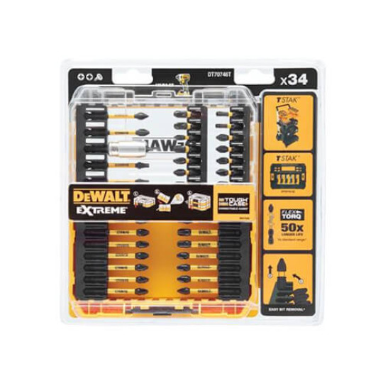 Купити Набір біт DeWALT DT70746T. Офіційний магазин Toolmaster Україна. Фірмовий інструмент та обладнання, офіційна гарантія