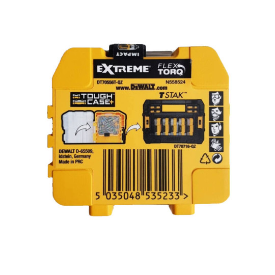 Купити Набір біт DeWALT DT70556T. Офіційний магазин Toolmaster Україна. Фірмовий інструмент та обладнання, офіційна гарантія