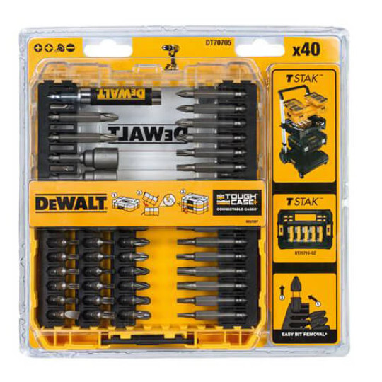 Купити Набір біт DeWALT DT70705. Офіційний магазин Toolmaster Україна. Фірмовий інструмент та обладнання, офіційна гарантія
