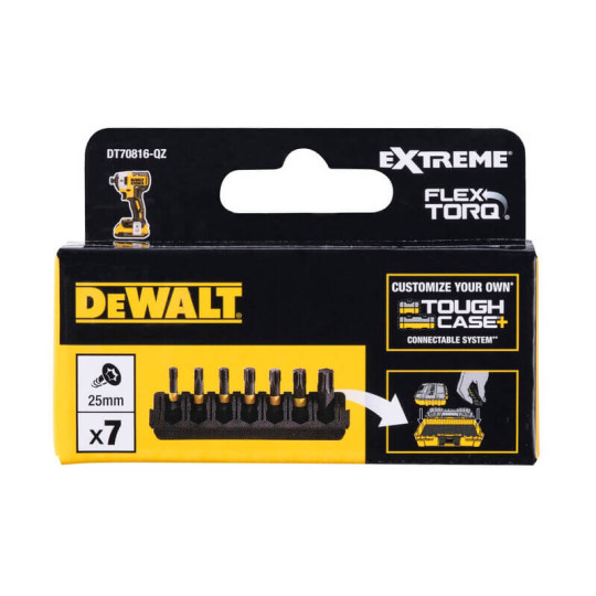 Купити Касета з бітами FlexTorq DeWALT DT70816. Офіційний магазин Toolmaster Україна. Фірмовий інструмент та обладнання, офіційна гарантія