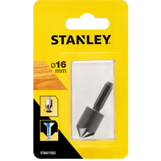 Купити Зенкери по деревині (шестигранні) STANLEY STA61502. Офіційний магазин Toolmaster Україна. Фірмовий інструмент та обладнання, офіційна гарантія