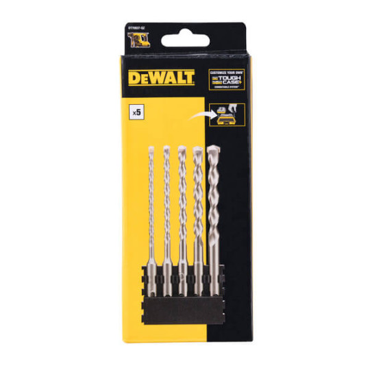 Купити Касета з бурами SDS Plus DeWALT DT70837. Офіційний магазин Toolmaster Україна. Фірмовий інструмент та обладнання, офіційна гарантія