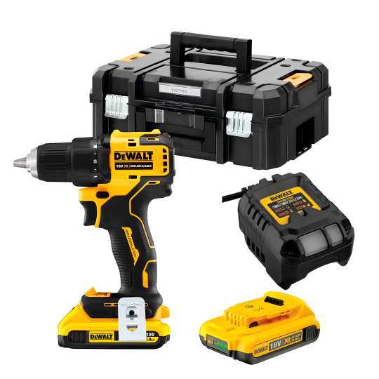 Купити Дриль-шурупокрут акумуляторний безщітковий DeWALT DCD708D2T. Офіційний магазин Toolmaster Україна. Фірмовий інструмент та обладнання, офіційна гарантія