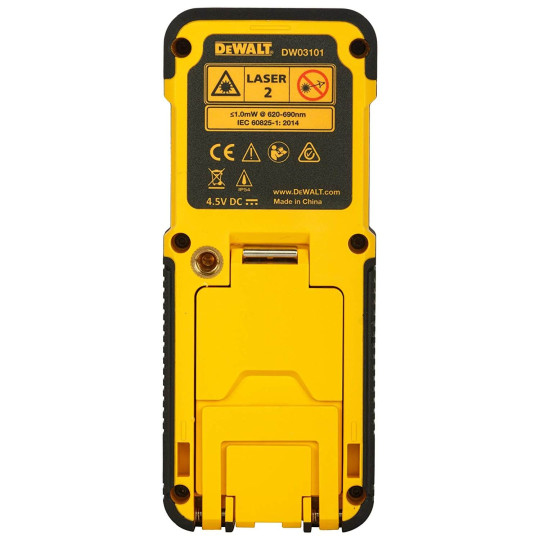 Купити Далекомір лазерний DeWALT DW03101. Офіційний магазин Toolmaster Україна. Фірмовий інструмент та обладнання, офіційна гарантія