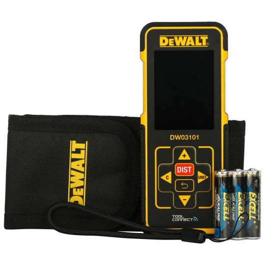 Купити Далекомір лазерний DeWALT DW03101. Офіційний магазин Toolmaster Україна. Фірмовий інструмент та обладнання, офіційна гарантія