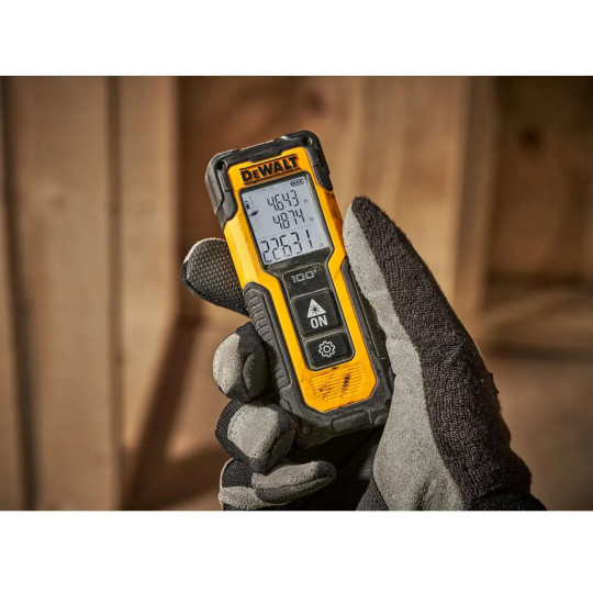 Купити Далекомір лазерний DeWALT DWHT77100. Офіційний магазин Toolmaster Україна. Фірмовий інструмент та обладнання, офіційна гарантія