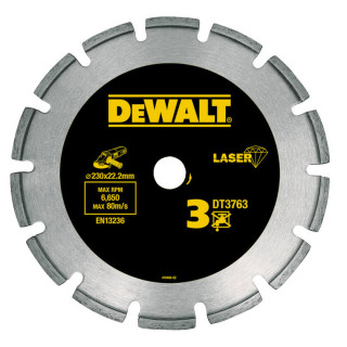 Купити Диск алмазний DeWALT DT3763. Офіційний магазин Toolmaster Україна. Фірмовий інструмент та обладнання, офіційна гарантія