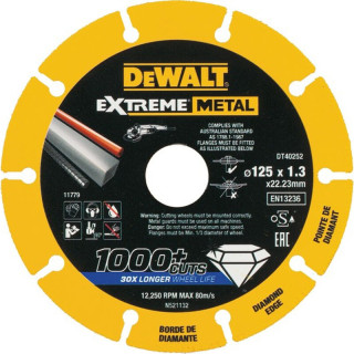 Купити Диск алмазний DeWALT DT40252. Офіційний магазин Toolmaster Україна. Фірмовий інструмент та обладнання, офіційна гарантія