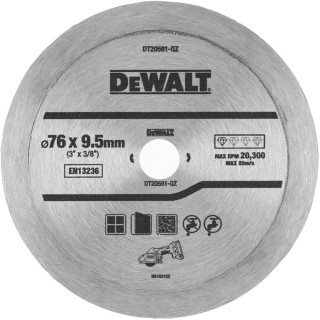Купити Диск алмазний DeWALT DT20591. Офіційний магазин Toolmaster Україна. Фірмовий інструмент та обладнання, офіційна гарантія