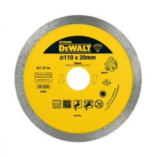 Купити Диск алмазний DeWALT DT3714. Офіційний магазин Toolmaster Україна. Фірмовий інструмент та обладнання, офіційна гарантія