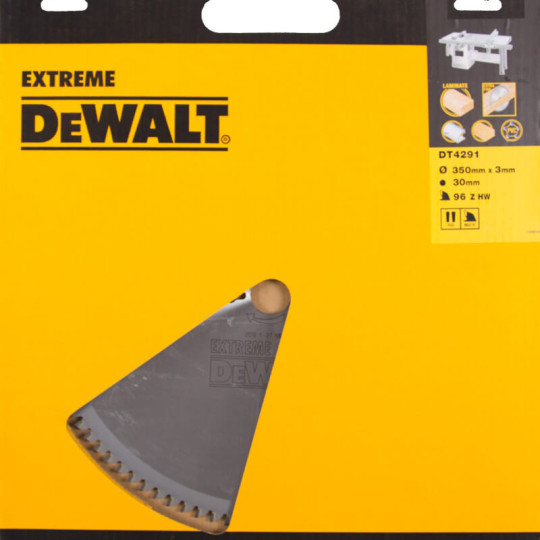 Купити Диск пиляльний EXTREME WORKSHOP DeWALT DT4291. Офіційний магазин Toolmaster Україна. Фірмовий інструмент та обладнання, офіційна гарантія