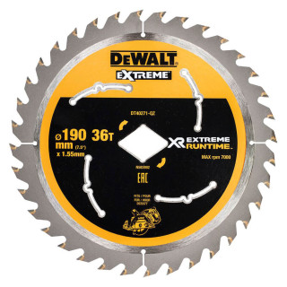 Купити Диск пиляльний DeWALT DT40271. Офіційний магазин Toolmaster Україна. Фірмовий інструмент та обладнання, офіційна гарантія