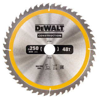 Купити Диск пиляльний СONSTRUCTION DeWALT DT1957. Офіційний магазин Toolmaster Україна. Фірмовий інструмент та обладнання, офіційна гарантія