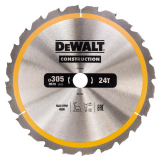 Купити Диск пиляльний СONSTRUCTION DeWALT DT1958. Офіційний магазин Toolmaster Україна. Фірмовий інструмент та обладнання, офіційна гарантія