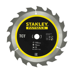 Купити Диск пиляльний TCT STANLEY STA15370. Офіційний магазин Toolmaster Україна. Фірмовий інструмент та обладнання, офіційна гарантія