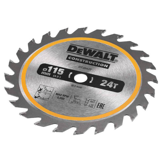 Купити Диск пиляльний універсальний DeWALT DT20420. Офіційний магазин Toolmaster Україна. Фірмовий інструмент та обладнання, офіційна гарантія