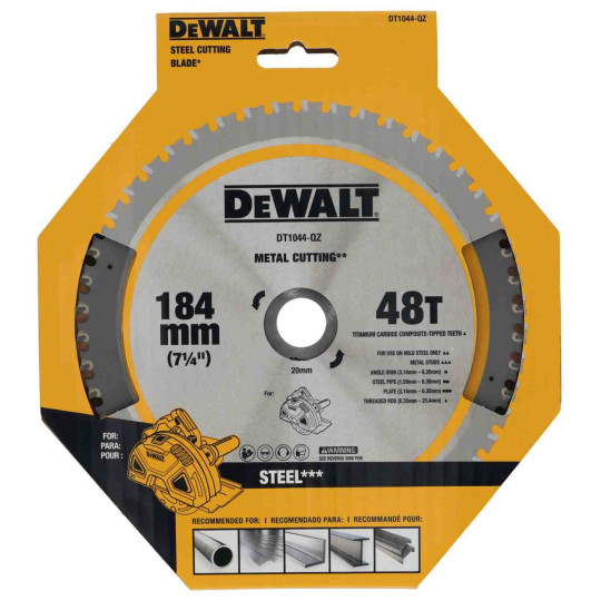Купити Диск пиляльний METAL CUTTING DeWALT DT1044. Офіційний магазин Toolmaster Україна. Фірмовий інструмент та обладнання, офіційна гарантія
