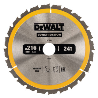 Купити Диск пиляльний CONSTRUCTION DeWALT DT1952. Офіційний магазин Toolmaster Україна. Фірмовий інструмент та обладнання, офіційна гарантія