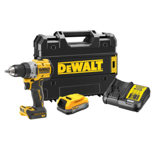 Купити Дриль-шурупокрут акумуляторний безщітковий DeWALT DCD800E1T. Офіційний магазин Toolmaster Україна. Фірмовий інструмент та обладнання, офіційна гарантія
