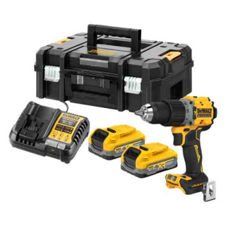 Купити Дриль-шурупокрут акумуляторний безщітковий ударний DeWALT DCD805S2T. Офіційний магазин Toolmaster Україна. Фірмовий інструмент та обладнання, офіційна гарантія