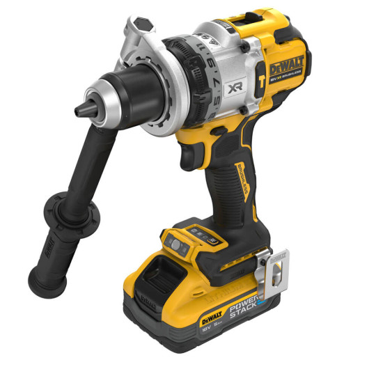 Купити Дриль-шурупокрут акумуляторний безщітковий ударний DeWALT DCD1007H2T. Офіційний магазин Toolmaster Україна. Фірмовий інструмент та обладнання, офіційна гарантія