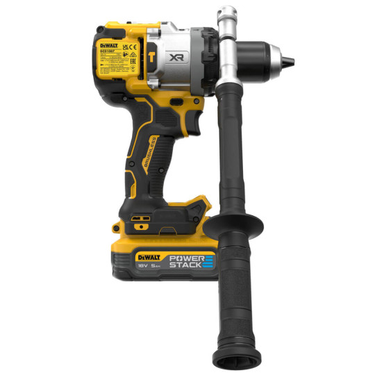 Купити Дриль-шурупокрут акумуляторний безщітковий ударний DeWALT DCD1007H2T. Офіційний магазин Toolmaster Україна. Фірмовий інструмент та обладнання, офіційна гарантія