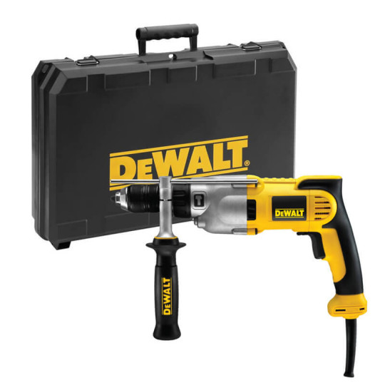 Купити Дриль мережевий ударний DeWALT DWD524KS. Офіційний магазин Toolmaster Україна. Фірмовий інструмент та обладнання, офіційна гарантія
