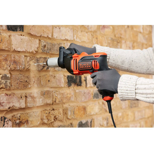 Купити Дриль мережевий ударний BLACK+DECKER BEH850. Офіційний магазин Toolmaster Україна. Фірмовий інструмент та обладнання, офіційна гарантія