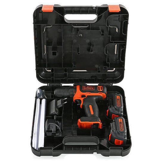 Купити Дриль-шурупокрут акумуляторний BLACK+DECKER BDCDD12KB. Офіційний магазин Toolmaster Україна. Фірмовий інструмент та обладнання, офіційна гарантія